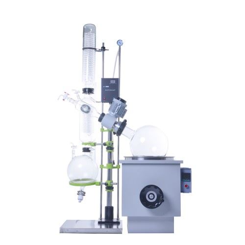 10L Rotary evaporator with water bath, Digital display Rotovap manual lifting