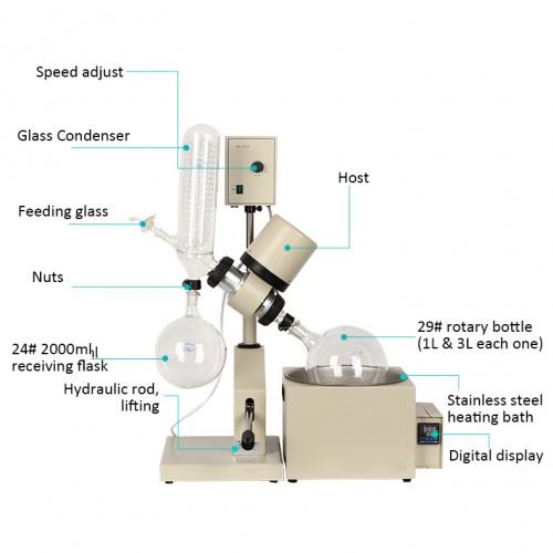 3L Rotary Evaporator