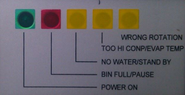 40~210kg/24hours, Flake Ice Maker, 5 reducer design, Multiple alarm display