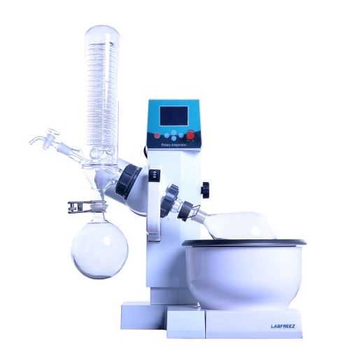 .5L~2L Rotary evaporator with Teflon water bath, auto lifting, LCD display