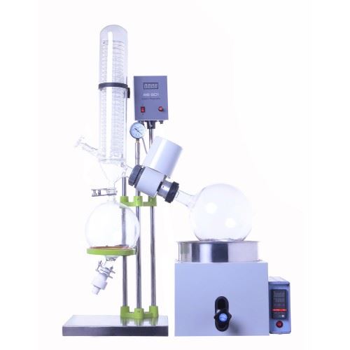 5L Rotary evaporator with water bath manual lifting, digital display,