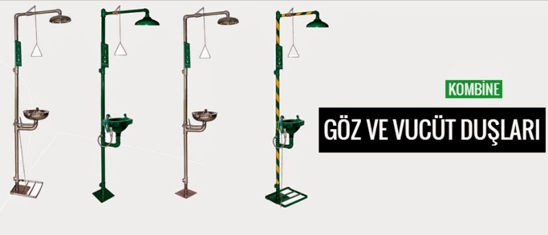 ACİL GÖZ VÜCUT DUŞLARI