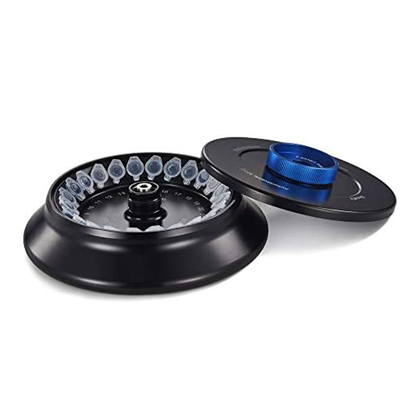 DLAB AS24-2 Kapaklı Sabitleme Klipsli ve O'ringli Alüminyum Alaşım Rotor Kiti, 15000 rpm