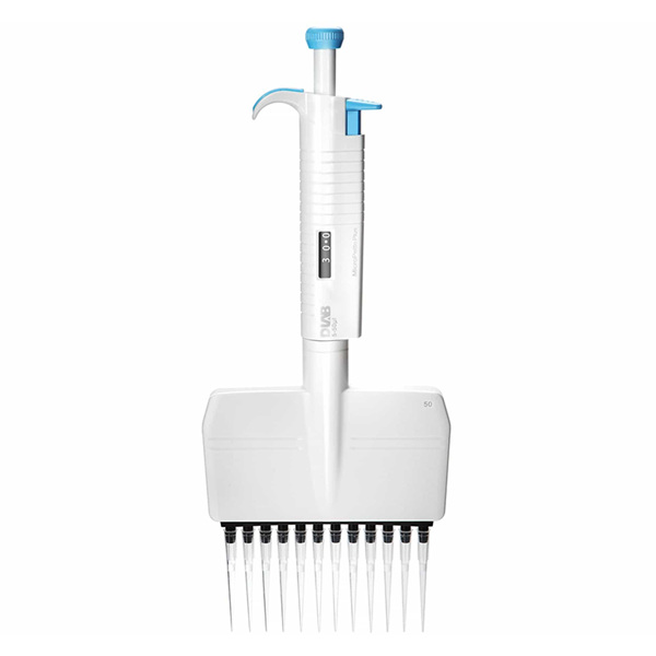 DLAB MicroPette Plus 12 Kanallı Ayarlanabilir Otomatik Pipet 50-300 μl - 7030304012