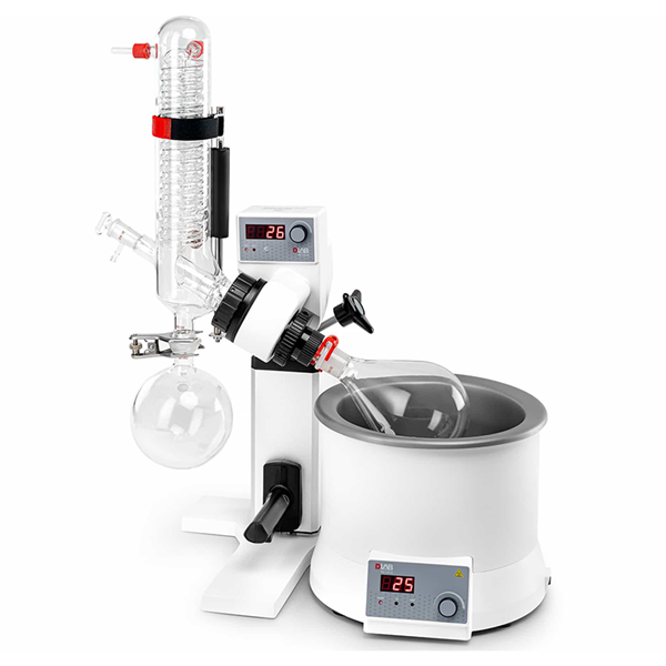 DLAB RE100-Pro Rotary Evaporatör Diagonal 20.... 280 rpm / 180 °C Otomatik Lift