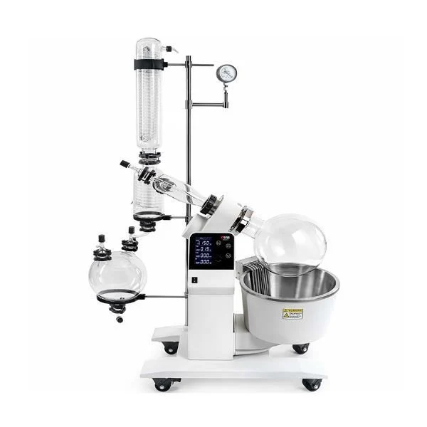 DLAB RE200-Pro SET Vertikal Rotary Evaporatör 20 L Otomatik Lift