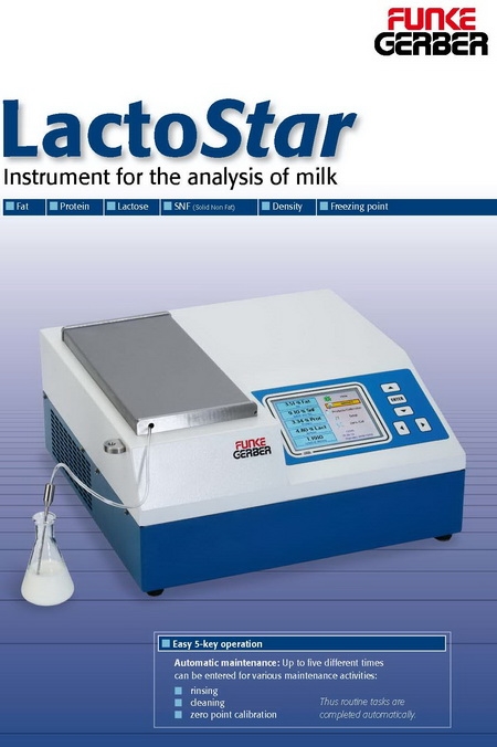 FUNKE GERBER LACTOSTAR SÜT ANALİZ CİHAZI