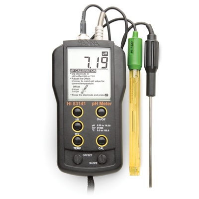 HANNA HI 83141 PORTATİF PH METRE