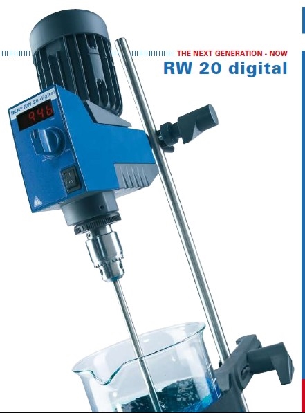 IKA RW 20 DİJİTAL MEKANİK KARIŞTIRICI