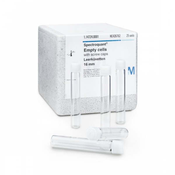 Merck 16 mm Çaplı Boş Vidalı Kapaklı Hücreler-1147240001