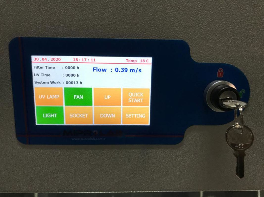 MSAFE SERİSİ CLASS II A CLASS II B MİKROBİYOLOJİK GÜVENLİK KABİNLERİ (EMNİYET KABİNLERİ)